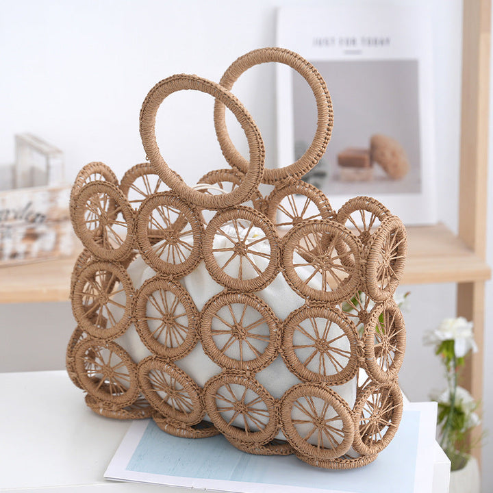 Handbag with elaborate circular details Kalsten