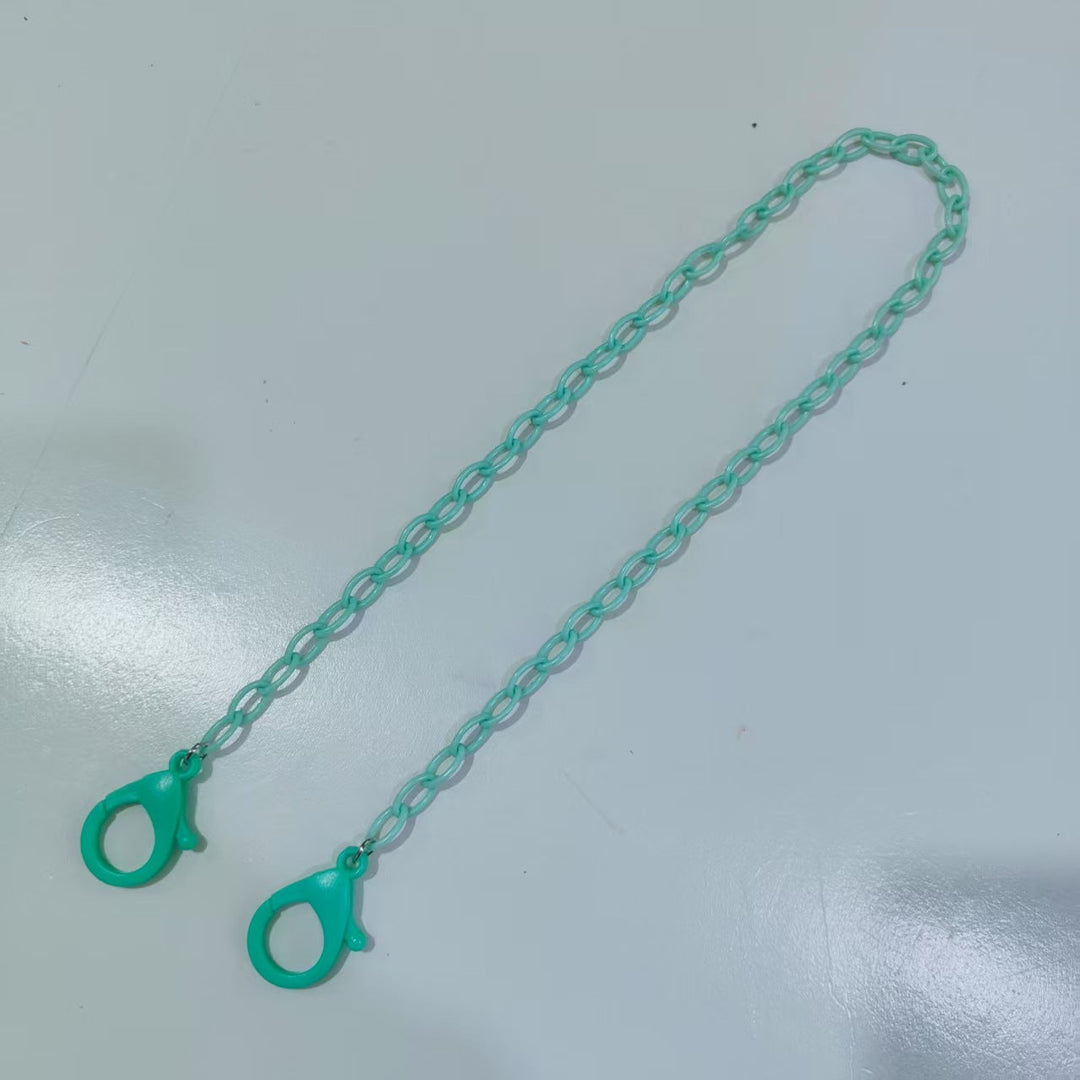 Fashionable Glasses Holder Chain Made of Transparent Material Kalsten