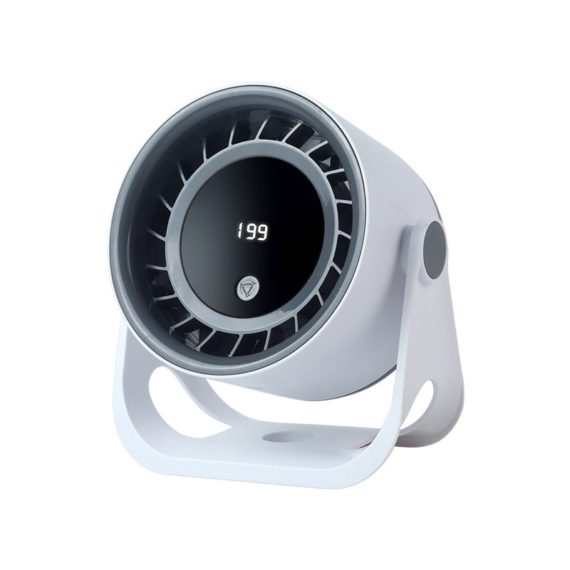 Women's compact table fan with digital display Kalsten