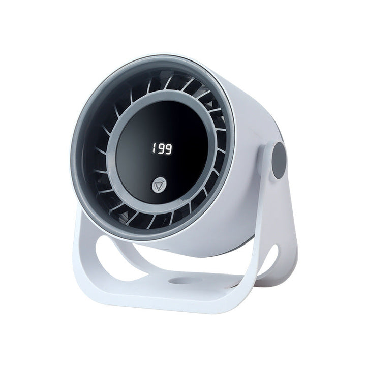 Women's compact table fan with digital display Kalsten