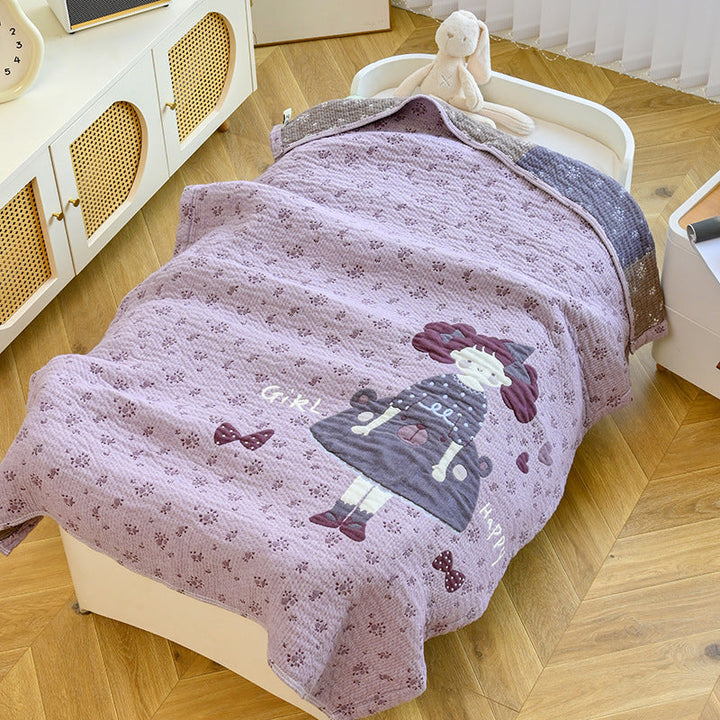 Women's Snuggle Blanket with Charming Princess Design Kalsten