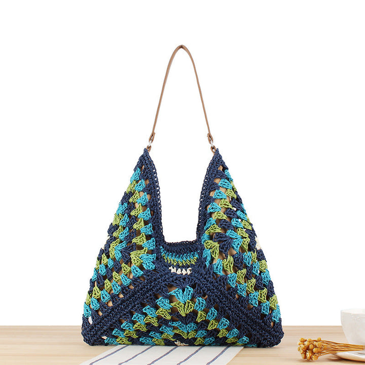 Designer crossbody bag in modern net design Kalsten