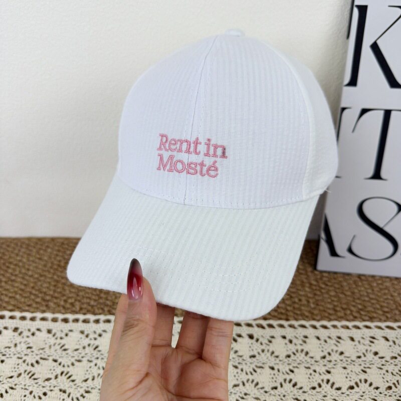 Women's Striped Embroidered Baseball Cap Kalsten