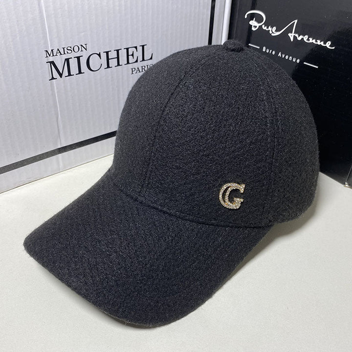 Women's Elegant Wool Blend Baseball Cap Kalsten