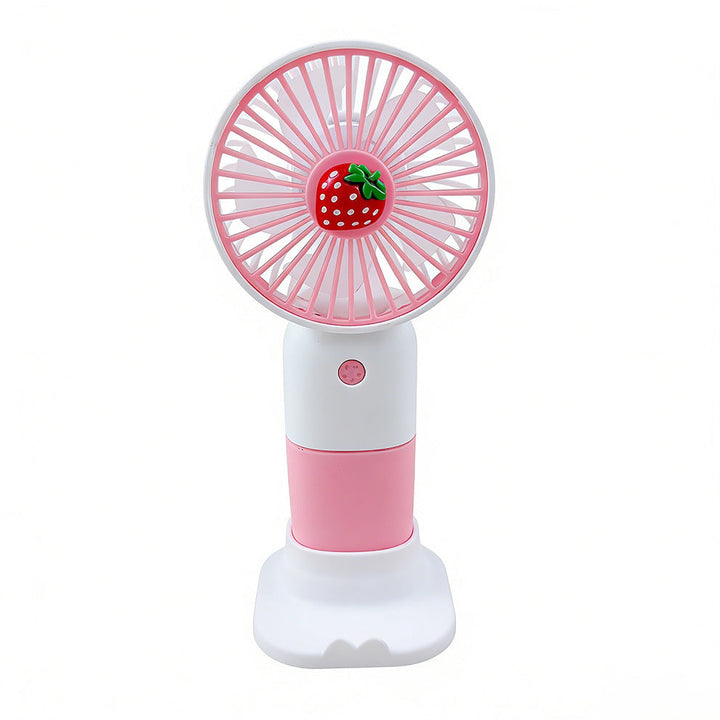 Ladies portable mini hand fan with dual USB charging function Kalsten