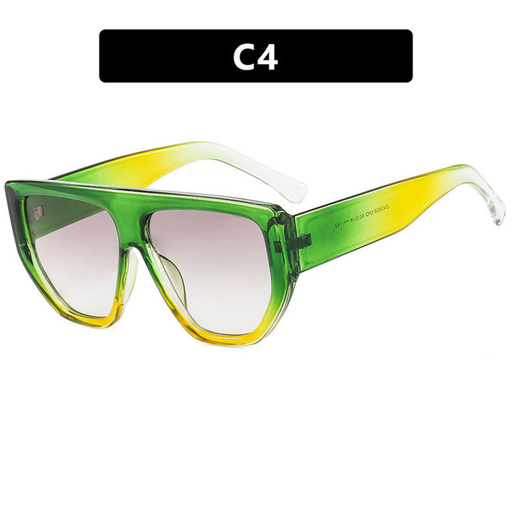 Women's fashionable oversized sunglasses with innovative Kalsten frame