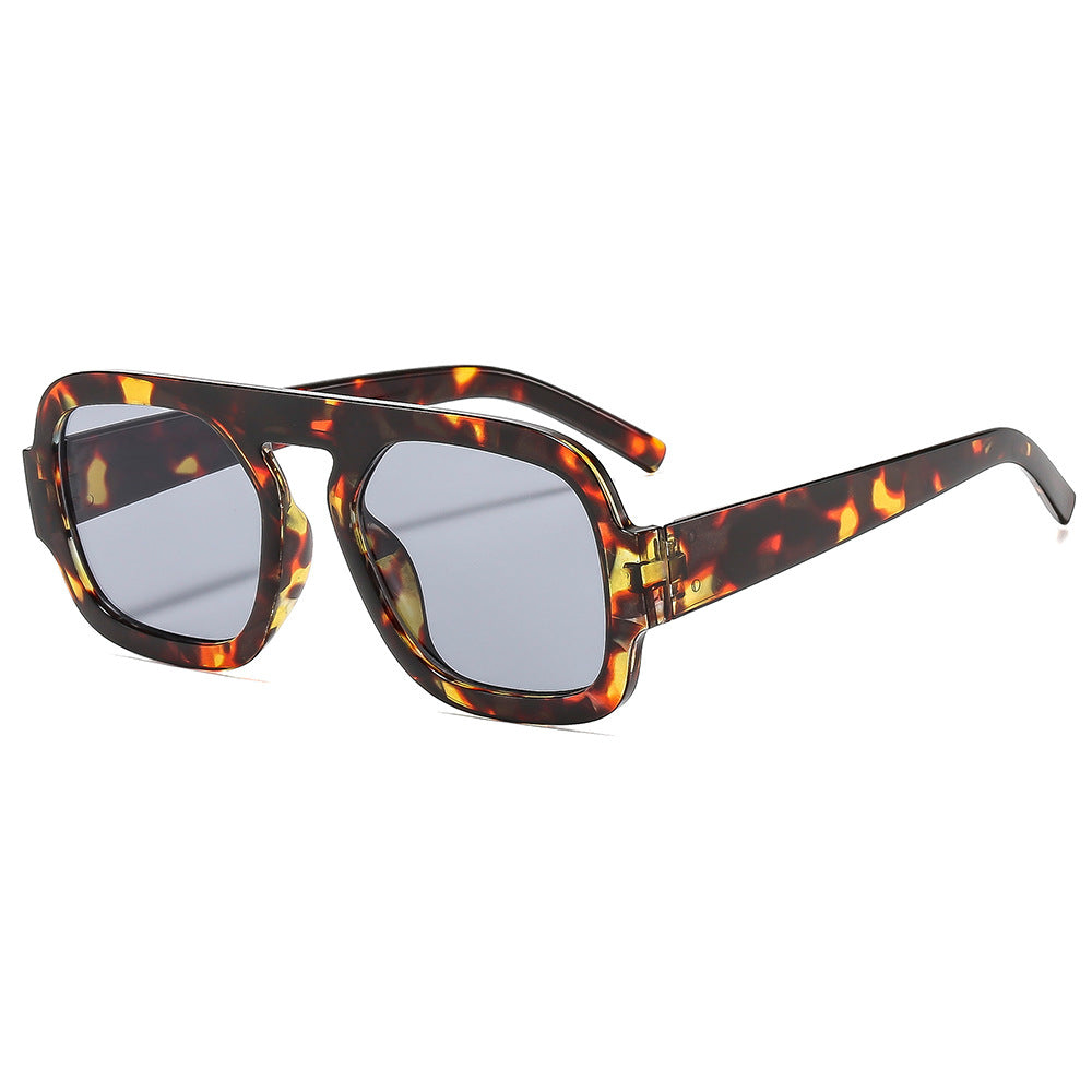 Men's Bold Retro-Inspired Square Sunglasses Kalsten