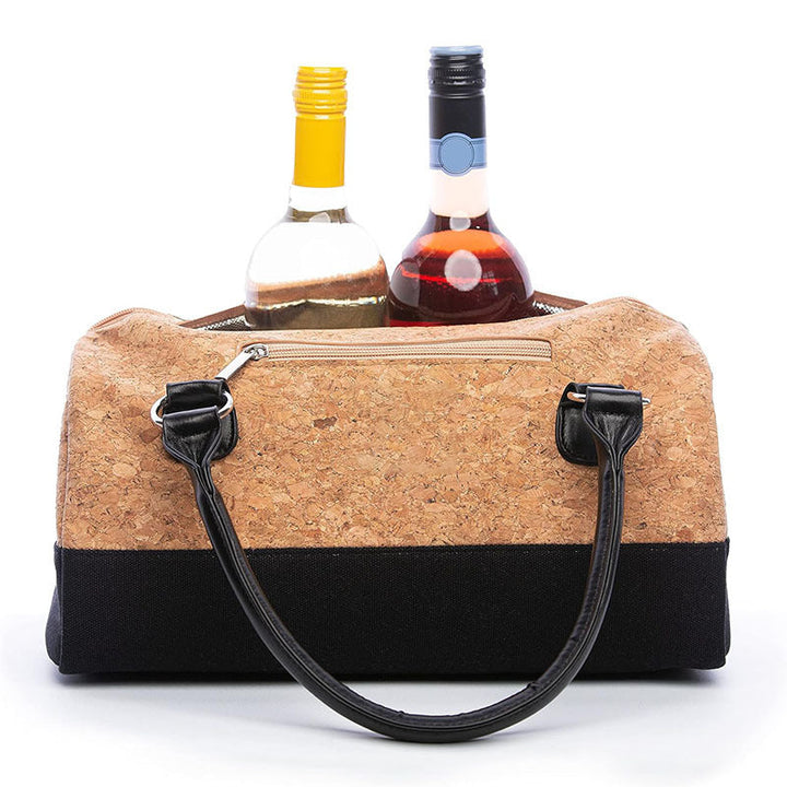Ladies Elegant Wine Transport Bag with Insulating Lining Kalsten