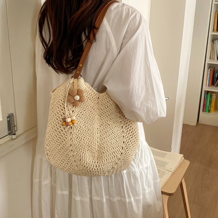 Handmade straw bag Kalsten