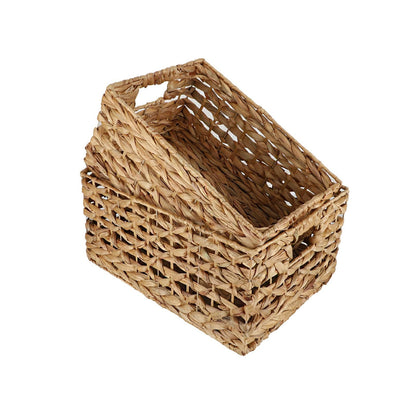 Eco-Friendly Fabric-Lined Storage Basket Acalora