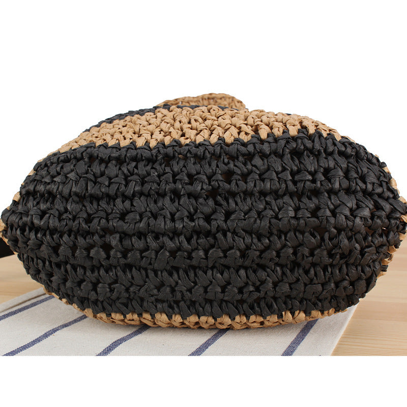 Braided crossbody bag with drawstring closure Kalsten