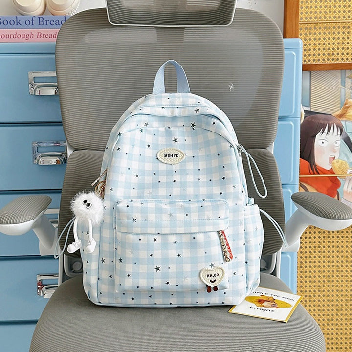 Cute Patterned School Backpack