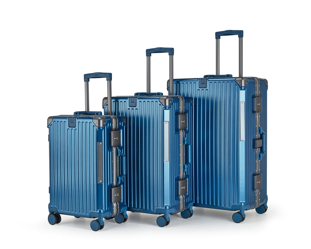 Unisex Aluminum Hard Shell Travel Luggage Set Kalsten