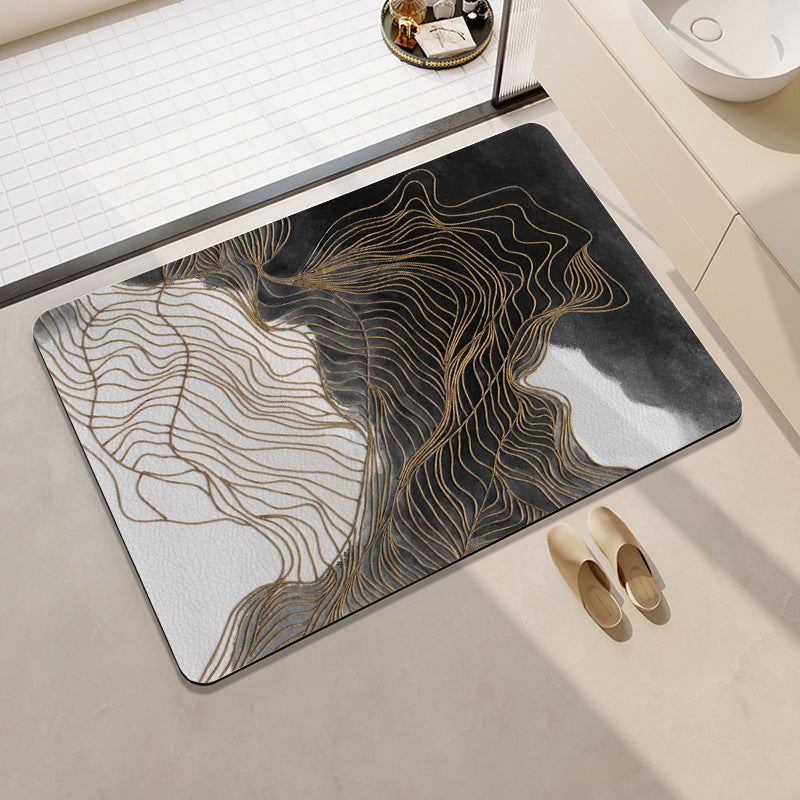 Playful Fruit-Themed Bath Mat Acalora