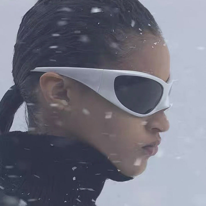 Women's Sporty Sunglasses with Aerodynamic Design Kalsten