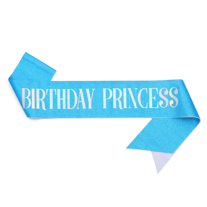 Women's Birthday Sash with Glitter Design Kalsten