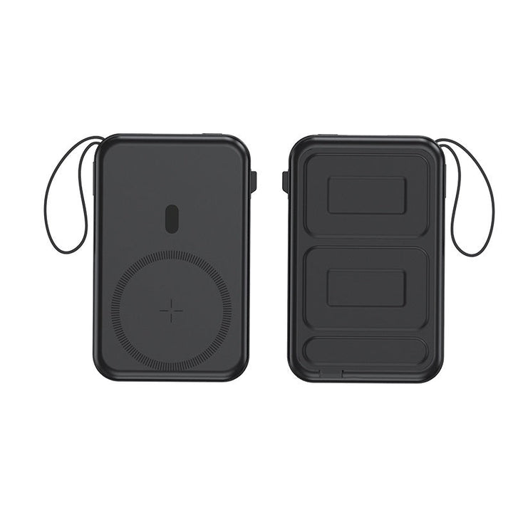 Portable Wireless Powerbank with Integrated Charging Pad Kalsten