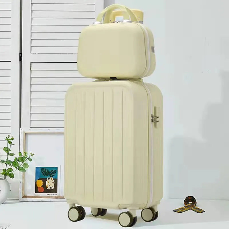 Unisex Modular Hardshell Travel Luggage Set Kalsten