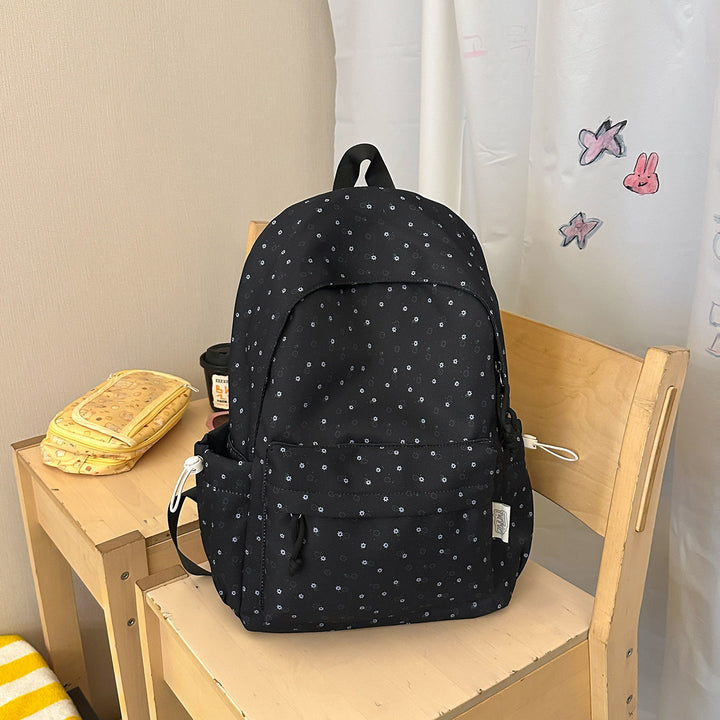 Floral Print Everyday School Backpack
