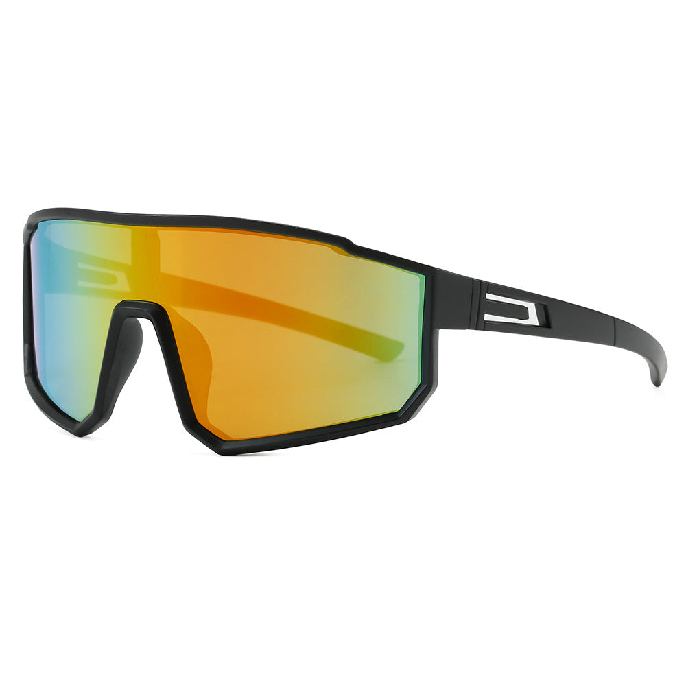 Men's Sleek Wraparound Sport Sunglasses Kalsten