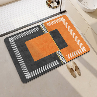 Citrus-Themed Comfort Bath Mat Acalora