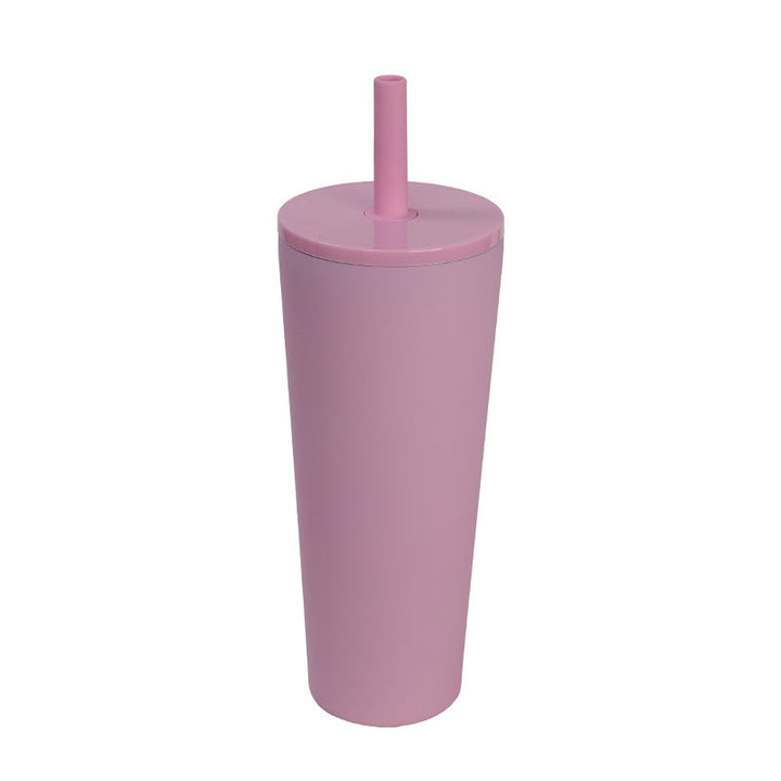 Unisex High-Quality Drinking Cup with Integrated Straw Kalsten