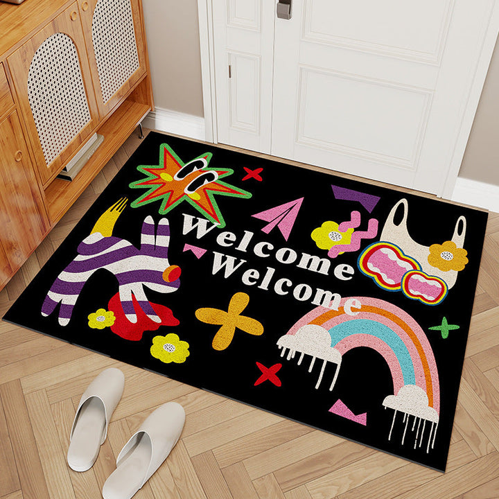 Dog-Themed Welcome Mat Kalsten