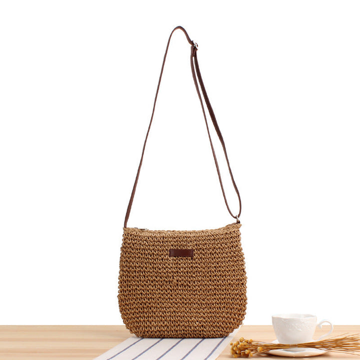 Handcrafted Shoulder Bag Made from Natural Materials Kalsten