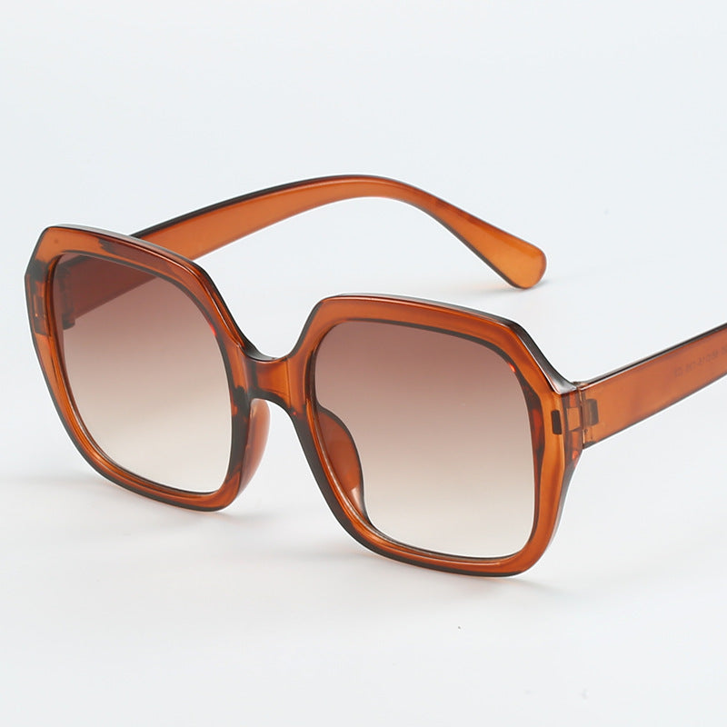Women's Fashion Oversized Sunglasses with Extravagant Leopard Details Kalsten
