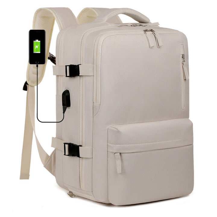 Multi-Compartment Rolling Travel Backpack Kalsten
