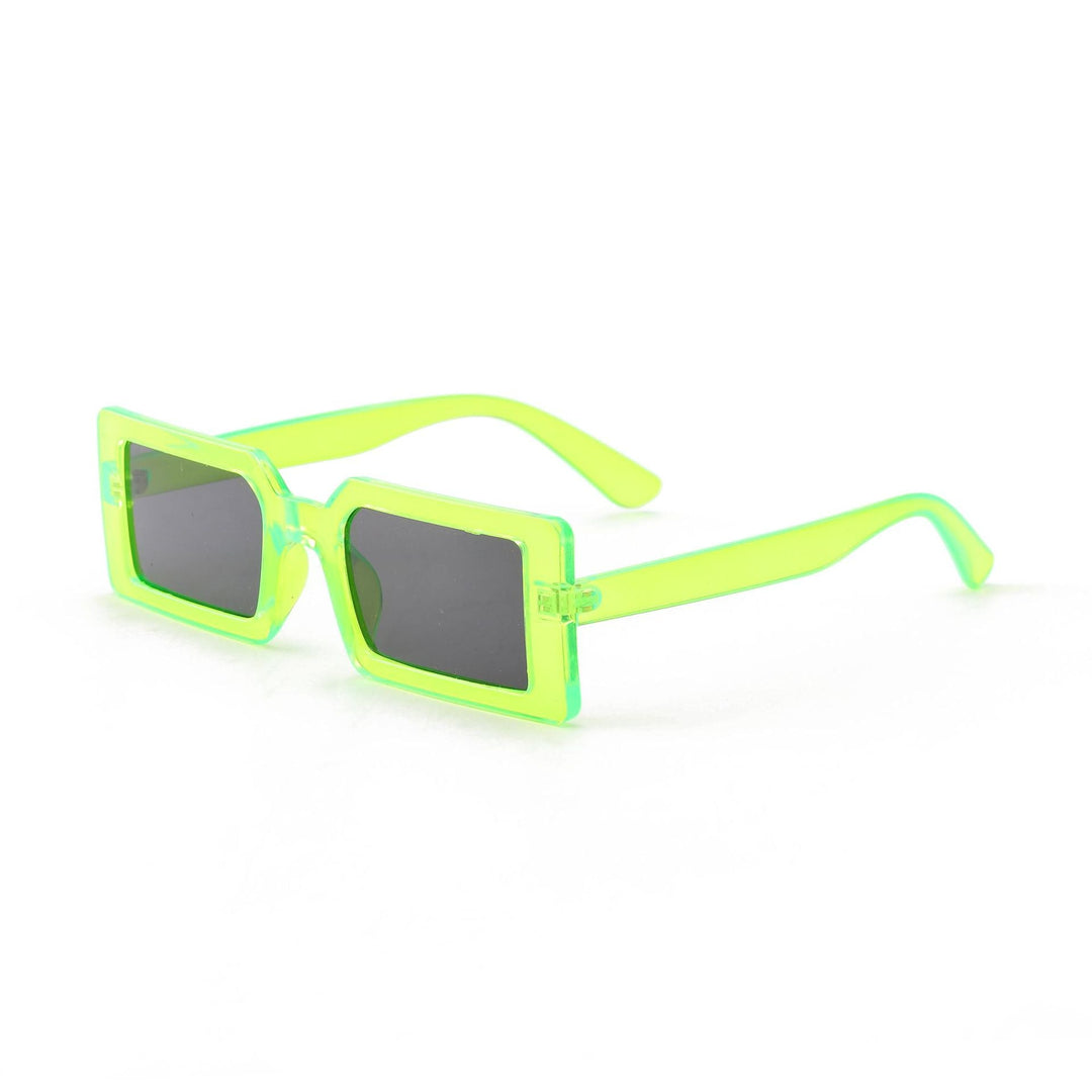 Women's square sunglasses with modern transparent frame Kalsten