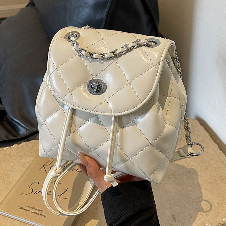 Stylish Quilted Mini Backpack Kalsten