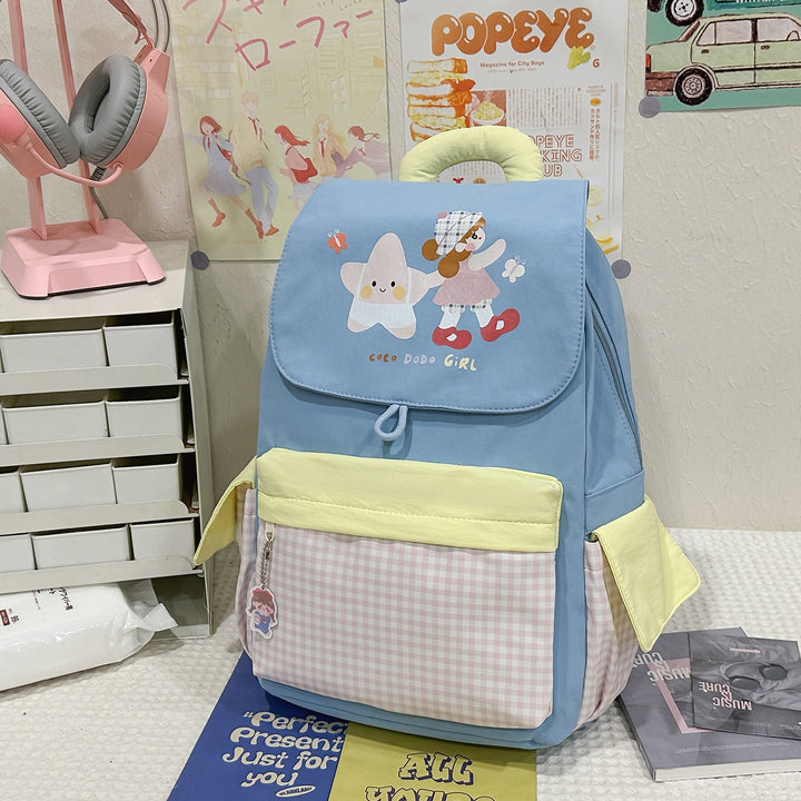 Fun Illustration School Backpack Kalsten