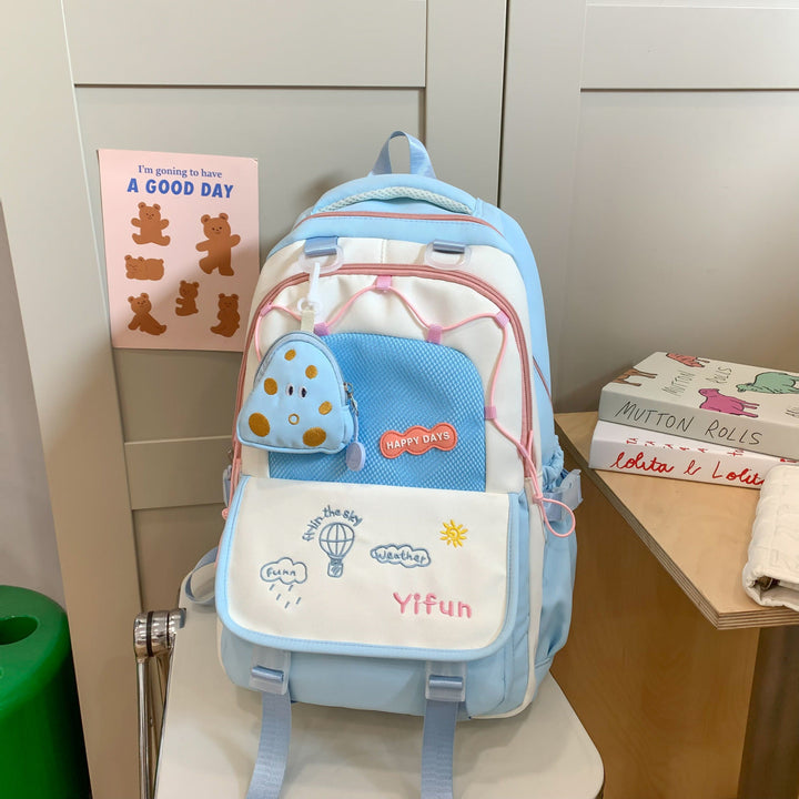 Fun Illustrated School Backpack
