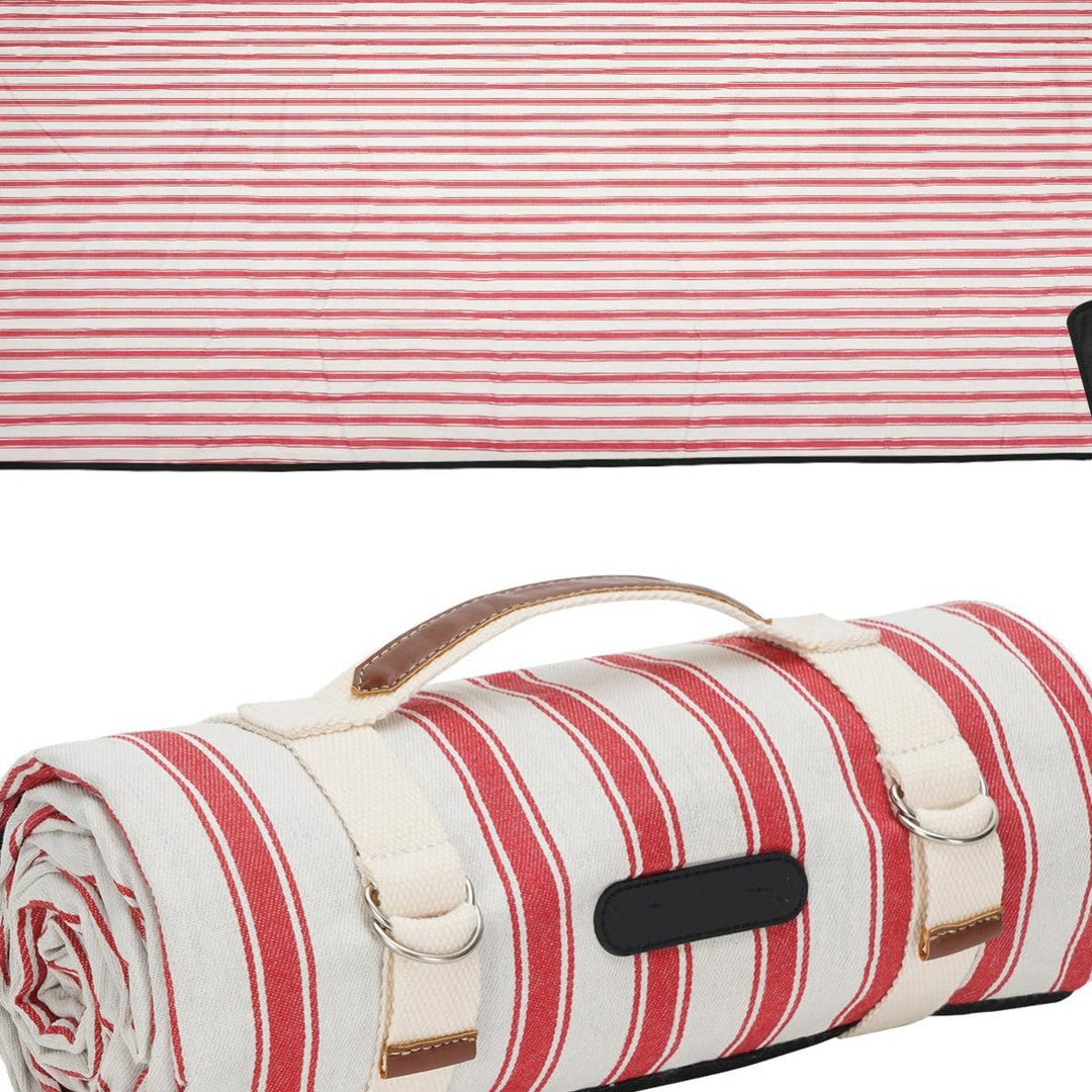 Unisex Picnic blanket with water-repellent underside and carrying handle Kalsten