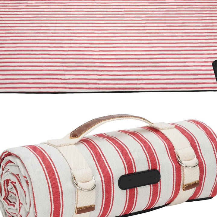 Unisex Picnic blanket with water-repellent underside and carrying handle Kalsten
