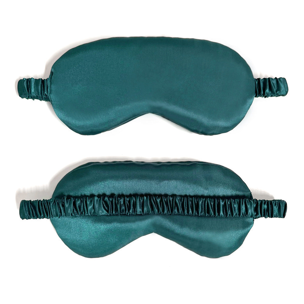Women's ergonomic silk-like sleep mask with padded nose bridge and elastic strap Kalsten
