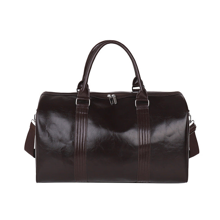 Stylish Leather Travel Duffel Kalsten