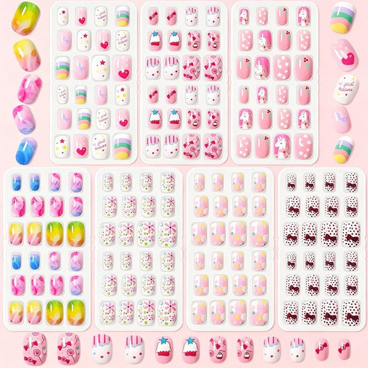 Creative Themed Press-On Nail Collection Kalsten