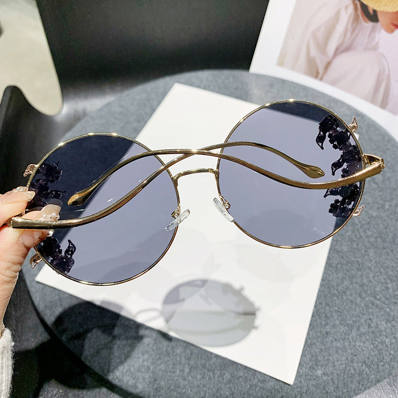 Women's fashion sunglasses with extravagant design and sparkling accents Kalsten