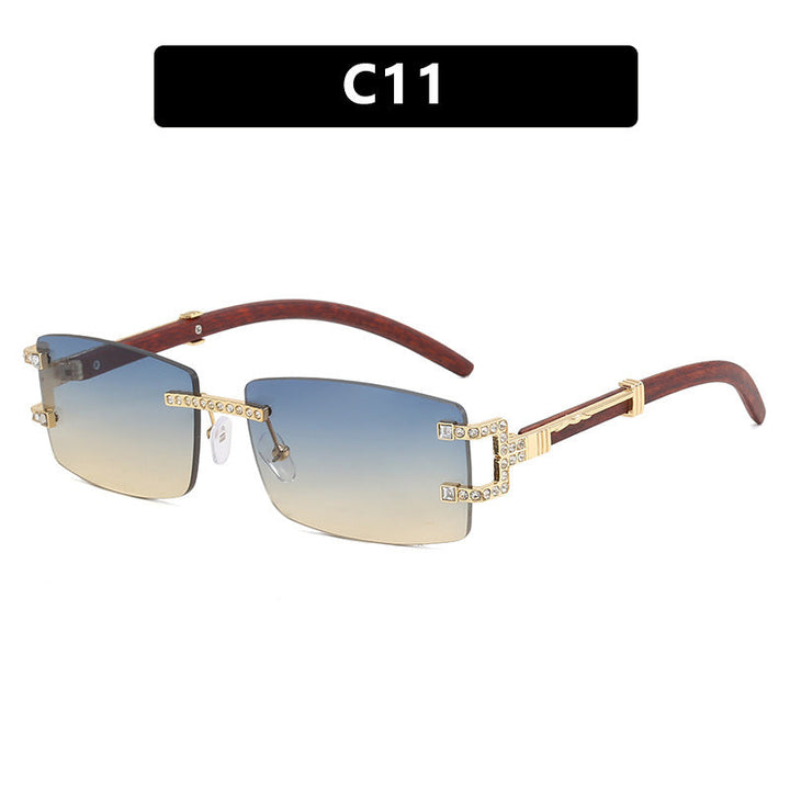 Ladies exclusive sunglasses in elegant design with rhinestone accents Kalsten