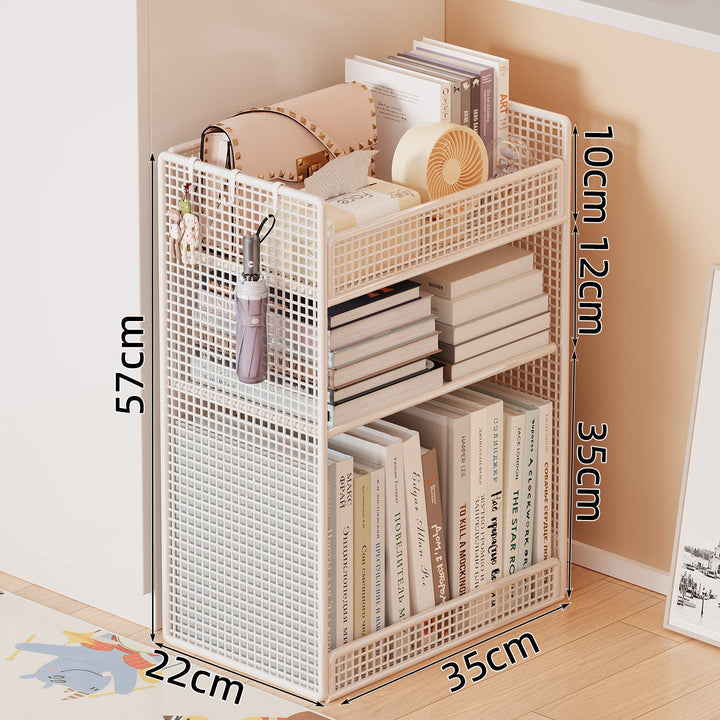 Wire Mesh Bookshelf Organizer Kalsten