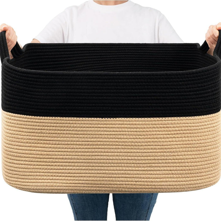 Women Versatile Storage Basket with Sturdy Handles Kalsten