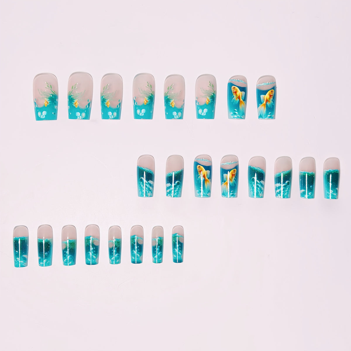 3D Fish Aquarium Nail Art Acalora