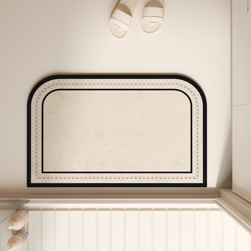 Elegant Minimalist Bathroom Mat Kalsten