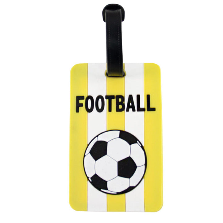 Football-Themed Luggage Tag Kalsten
