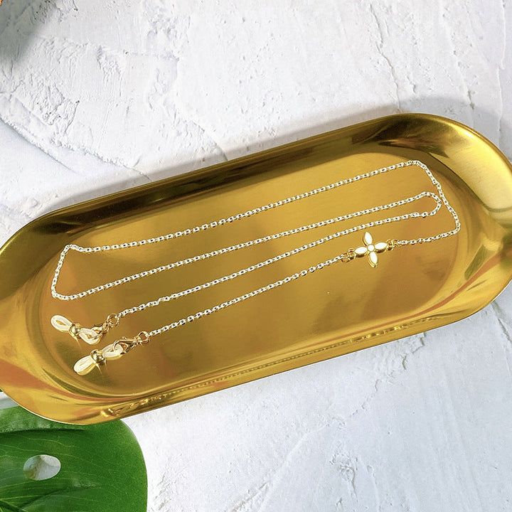 Elegant jewelry chain with filigree pendant Kalsten