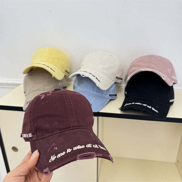 Men's Vintage Distressed Baseball Cap Kalsten