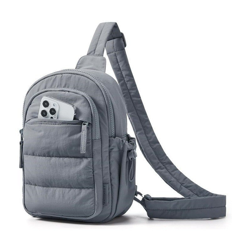 Practical shoulder bag with additional compartment Kalsten
