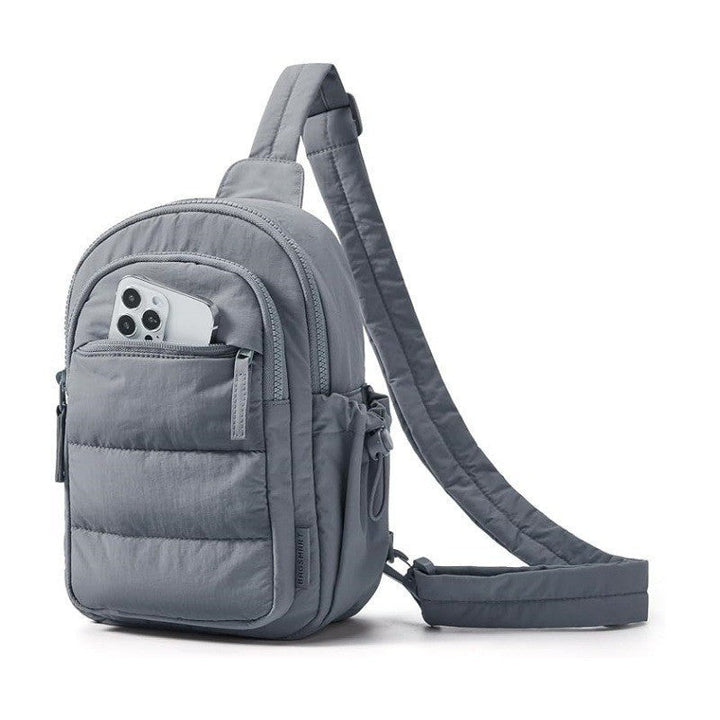 Practical shoulder bag with additional compartment Kalsten